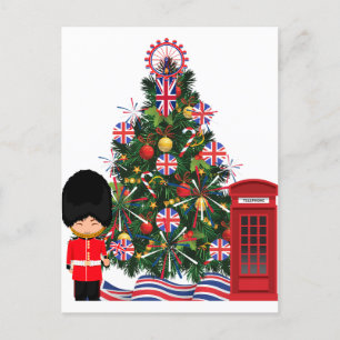 X-mas ugly sweaters for all of your British family Postcard