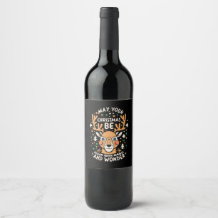 X-MAS WINE LABEL