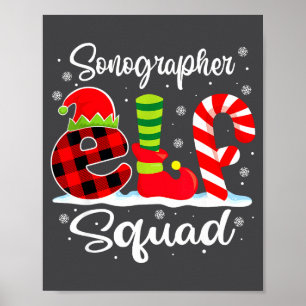 X Matching mas Sonographer Squad Elf Poster