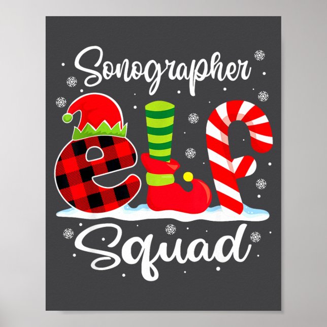 X Matching mas Sonographer Squad Elf Poster (Front)
