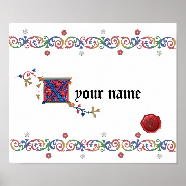 X mediaeval Poster (Front)