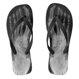 X ray anatomy skeleton feet cool flip plops flops