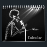 X-Ray Art Calendar 1 - Black & White<br><div class="desc">X-Ray Art Calendar 1</div>