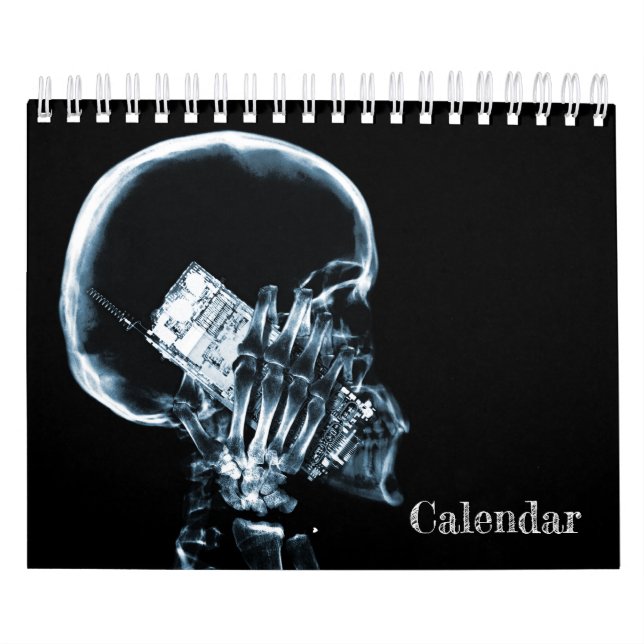 X-Ray Art Calendar 2 - Blue (Cover)