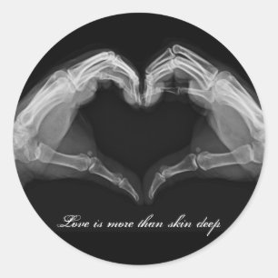 X-Ray Art Classic Round Sticker