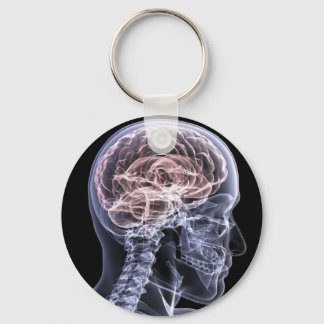 X-Ray Brain Key Ring