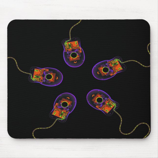 X-Ray Computer Mice Original Mouse Mat (Front)