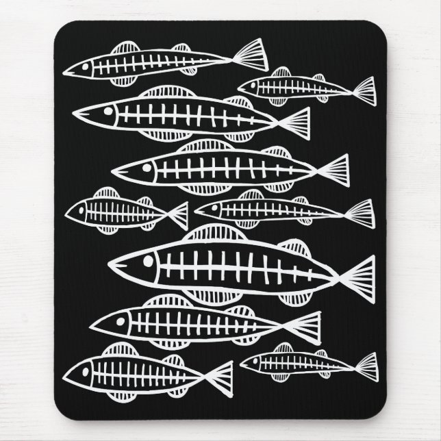 X-Ray Fish Mouse Mat (Front)