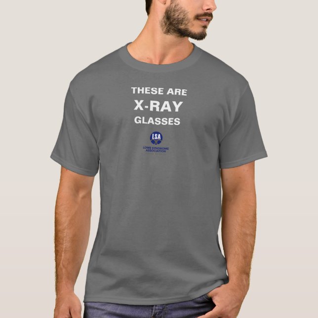 X-Ray Glasses - Basic Dark T-Shirt (Front)