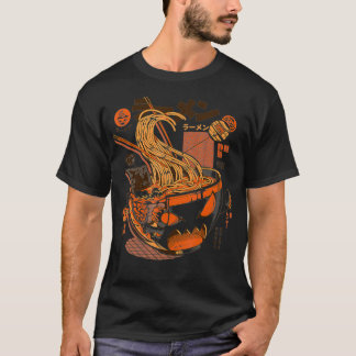 X-Ray Great Ramen of Kanagawa Japanese Food Kaiju  T-Shirt