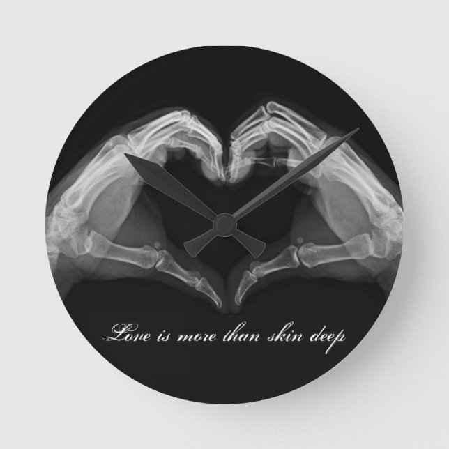 X-Ray Heart Love Clock (Front)