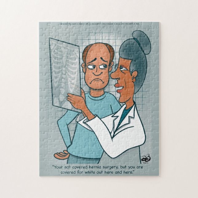 X-Ray Jigsaw Puzzle (Vertical)