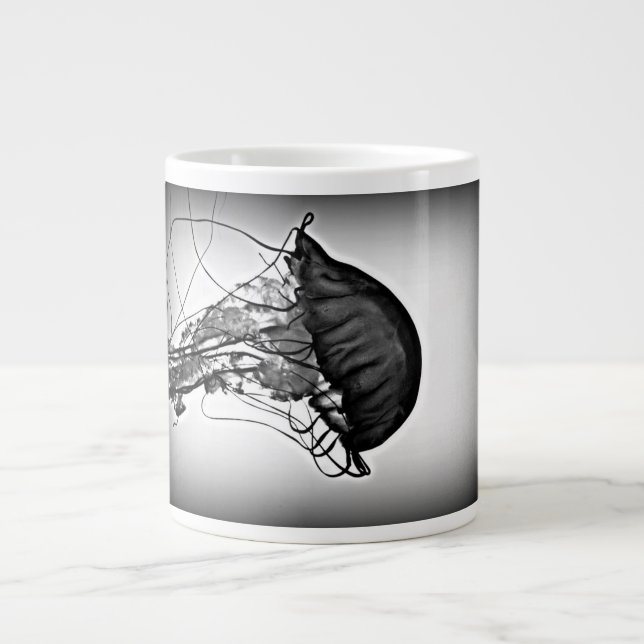 X-ray of a jellyfish large coffee mug (Front)