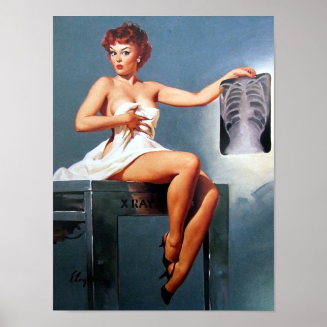X-Ray Pin Up Poster (Front)