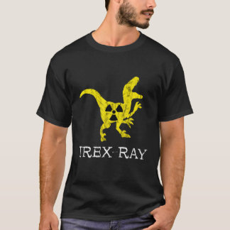 X-Ray Rex Radiology Dinosaurs Radiation Dino MRI N T-Shirt