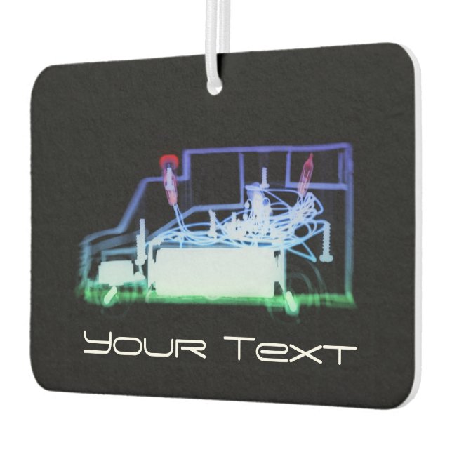 X-Ray See-Through Toy Truck  Air Freshener (Left)