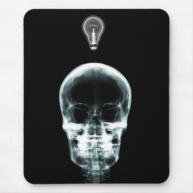 X-RAY SKELETON BRIGHT IDEA - ORIGINAL MOUSE MAT (Front)