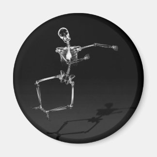 X-RAY SKELETON JOY LEAP B&W MAGNET