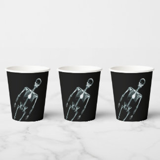 X-Ray Skeleton Paper Cups