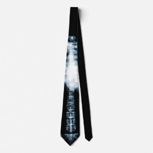 X-Ray Skeleton Ribs & Spine Tie