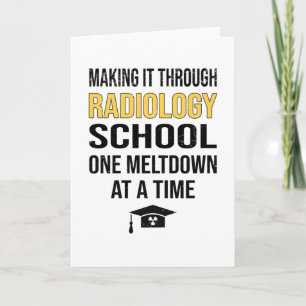 X-ray Student Radiologist Health Technician Card