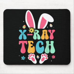 X-Ray Tech Bunny Eggs Radiology Easter Day Mouse Mat