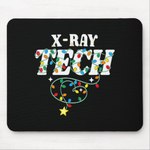 X-ray Tech Christmas Radiologic Technologist Techs Mouse Mat