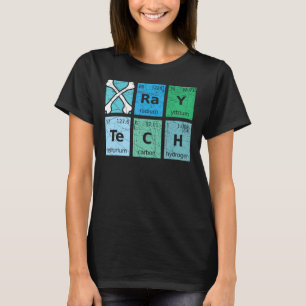 X-Ray Tech Radiologist Rad Tech Radiology Periodic T-Shirt