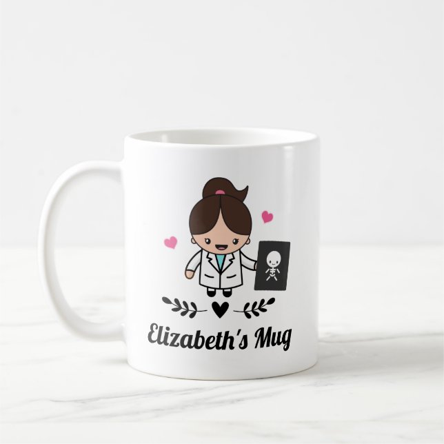 X Ray Technician Radiologist Coffee Mug (Left)