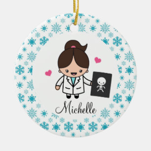 X-Ray Technician X Ray Tech Radiologist Ceramic Tree Decoration