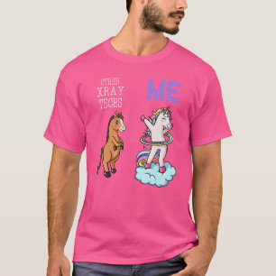 X Ray Technologist Unicorn Radiographer Radiology T-Shirt
