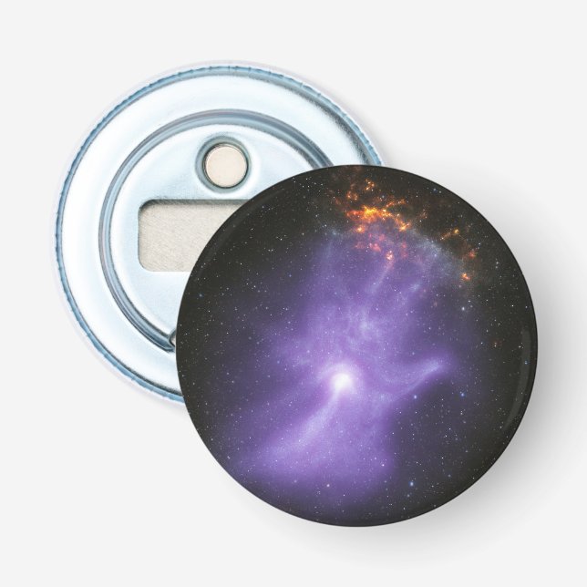 X-Ray Telescopes Ghostly Cosmic Hand Bottle Opener (Front)