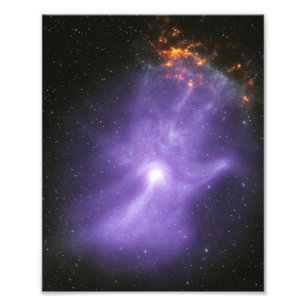 X-Ray Telescopes Ghostly Cosmic Hand Photo Print