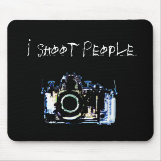 X-RAY VISION CAMERA ORIGINAL - I Shoot People Mouse Mat