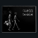 X-Ray Vision Skeleton 2011 Calendar<br><div class="desc">X-Ray Vision Skeleton 2011 Calendar - Makes a really cool Halloween,  Christmas or New Year's gift for men or women. An awesome gift for doctors,  goths,  punks and people who love strange art.</div>