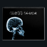 X-Ray Vision Skeleton 2011 Calendar<br><div class="desc">X-Ray Vision Skeleton 2011 Calendar - Makes a really cool Halloween,  Christmas or New Year's gift for men or women. An awesome gift for doctors,  goths,  punks and people who love strange art.</div>