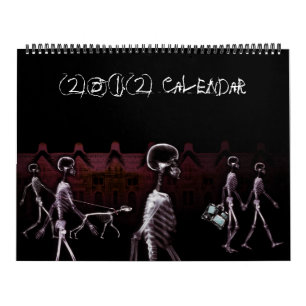 X-Ray Vision Skeleton 2011 Calendar