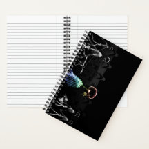 X-Ray Vision Skeleton City Scene  Notebook
