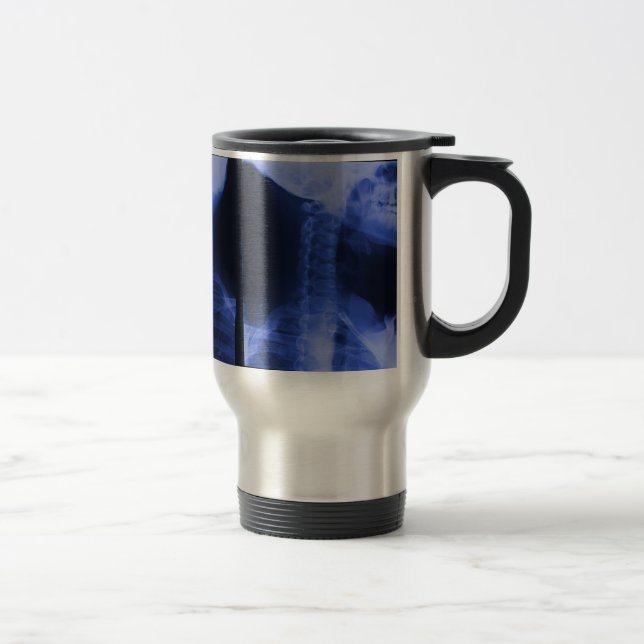 X-rayed 2 - Electromagnetic Blue Travel Mug (Right)