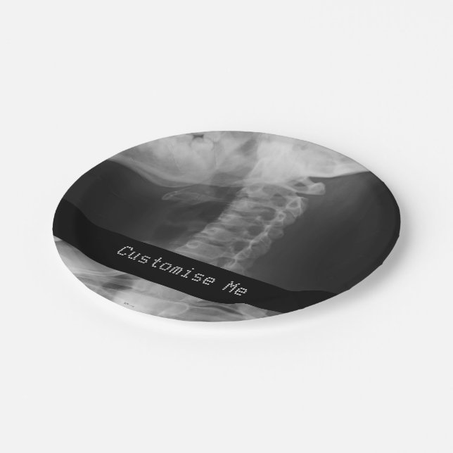 X-Rayed 2 (Original) Paper Plate (Angled)