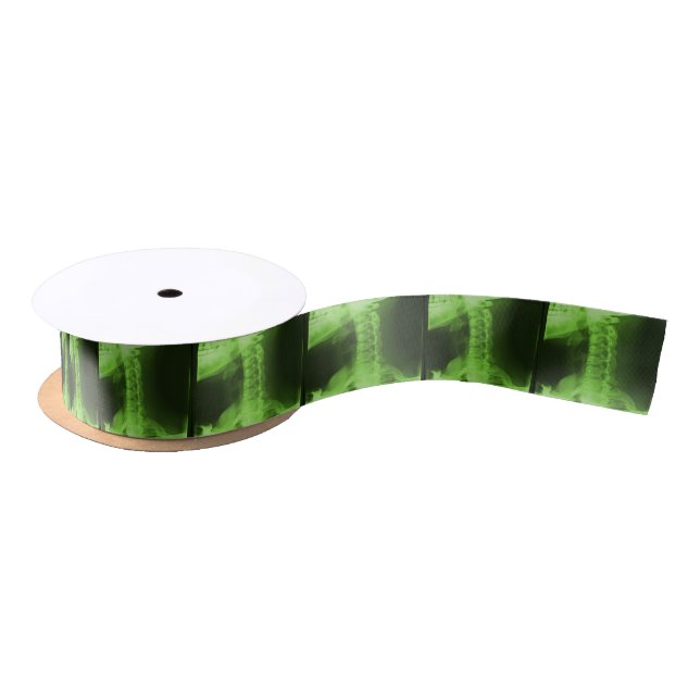 X-Rayed 2 Radioactive Green Satin Ribbon (Spool)