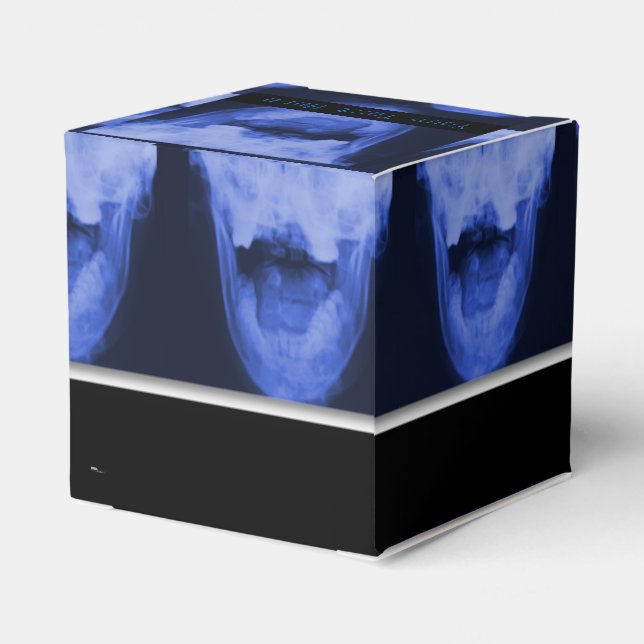 X-Rayed 3 - Electromagnetic Blue Favour Box (Back Side)