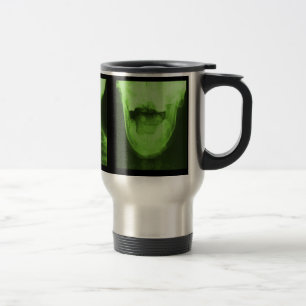 X-rayed 3 - Radioactive Green Travel Mug