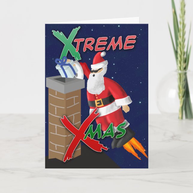 X-Treme X-Mas Holiday Card (Front)