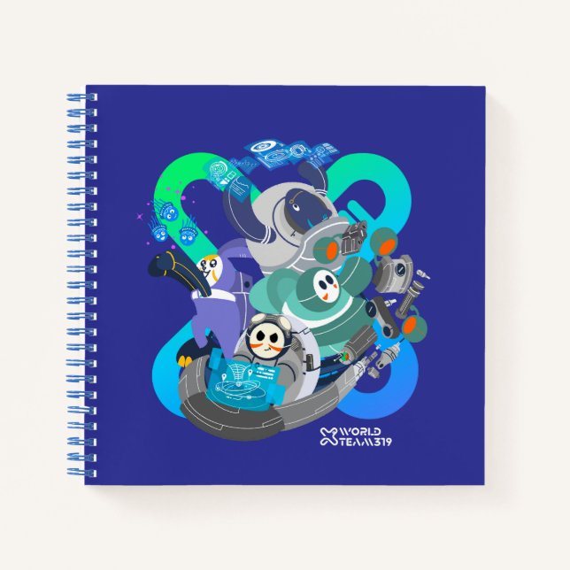 X World Team 319-20250220 Notebook (Front)