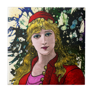 Xanthyra by Michael Moffa Tile