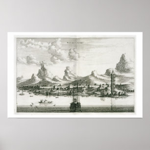 Xaocheu or Sucheu, from an account of a Dutch Emba Poster