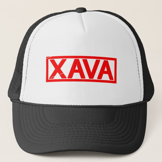 Xava Stamp Trucker Hat (Front)