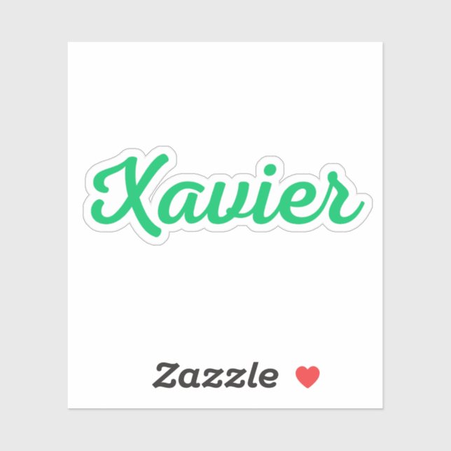 Xavier (Sheet)