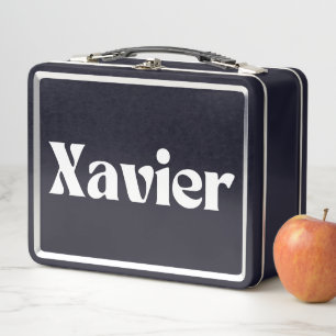 Xavier Metal Lunch Box